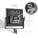 GVM 520 LED Video Light Dimmable Bi-Color Light Panel with Durable Metal U-Bracket Lighting for YouTube Studio Photography Video Shooting with Light Stand Kit (3200K-5600K, CRI 97+)