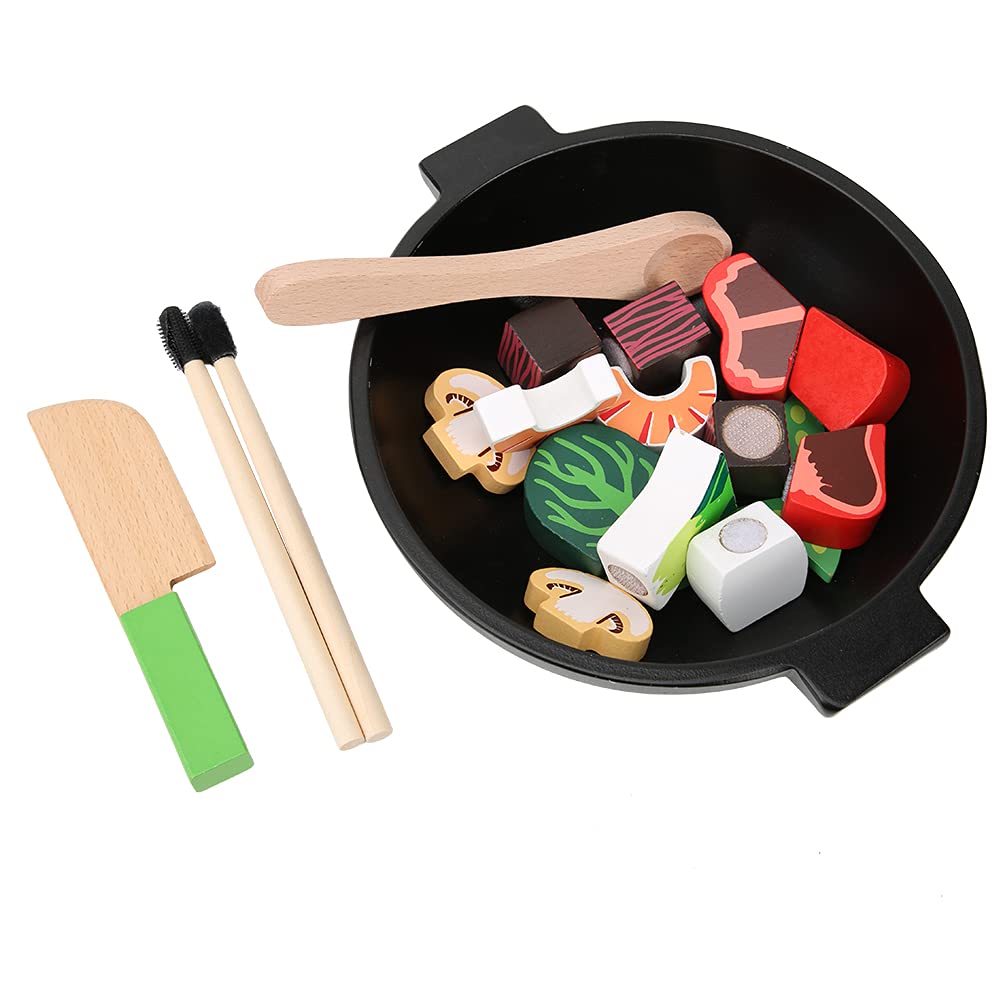Cooking Utensils Toys, Educational Exauisite Play Food Toys