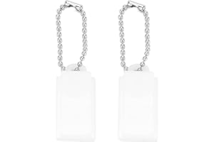 Hearing Aid Battery Caddy, Hearing Aid Amplifier Battery Caddy Reusable Plastic Button Storage Case Holder Box 2pcs Convenien