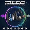 Wireless-Earbuds-Bluetooth-50-Running-Headphones-Premium-Deep-Bass-in-Ear-Earphones-48hrs-Playtime-LED-Display-with-Charging-Case-for-Sport-Running-Gym-Workout2021-Upgrade Wireless Earbuds, Bluetooth 5.0 Running Headphones Premium Deep Bass in-Ear Earphones 48hrs Playtime LED Display with…