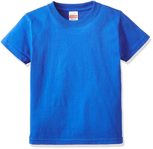 [ユナイテッドアスレ] 5.6オンス ハイクオリティー Tシャツ 500102 [キッズ] 085 ロイヤルブルー 90