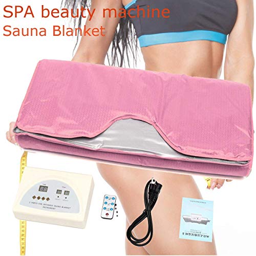 HUKOER Upgraded Version Far-Infrared (FIR) Digital Heat Sauna Slimming Blanket Body Shaper Weight Loss Professional Detox Therapy Anti Ageing Beauty Machine
