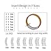 Invisible Ring Size Adjuster for Loose Rings – Ring Guard, Ring Sizer, 7 Sizes Fit for Man and Woman Ring