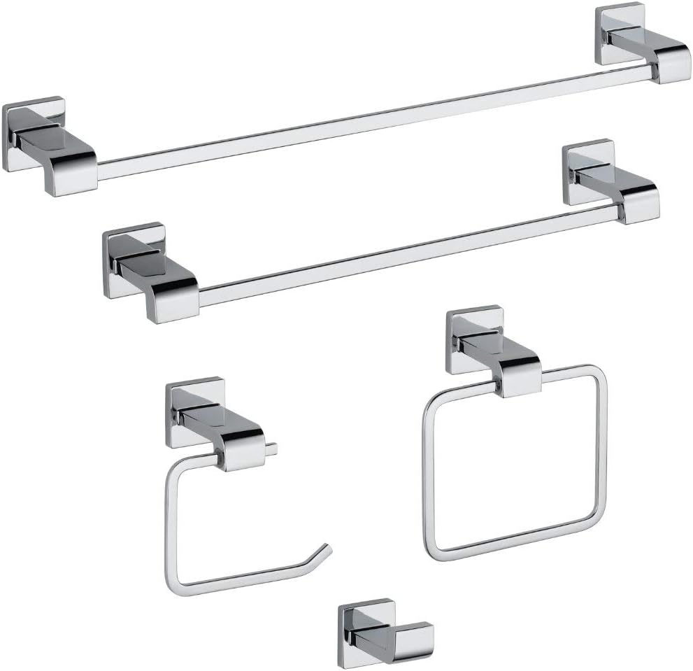 Delta Faucet 77535 Ara, Robe Hook, Chrome - - 