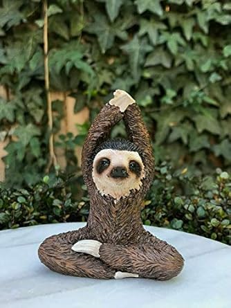 miniature sloth figurine