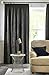 Sheffield Home, AMG and Enchante Accessories Nautical Knot Curtain Rod 36 to 66-Inch, R9192 BLK, Black
