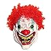 XIAO MO GU Latex Scary Devil Clown Mask For Halloween Party Cosplay Costumes Face Mask Adult