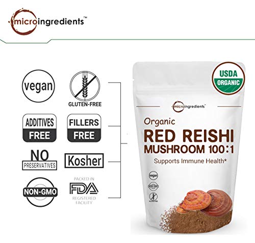 4 Maximum+Strength+Organic+Reishi+Mushroom