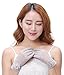Bienvenu Women's Sun Gloves Touch Screen Driving Gloves, Lace Gloves Women Wedding Dress Gloves, Purple