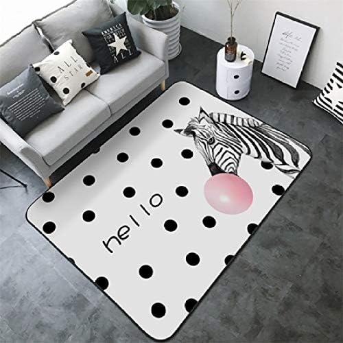 Kfekdt Nordic Einfache Kinderteppich Cartoon Tier Baby Spiel Pad