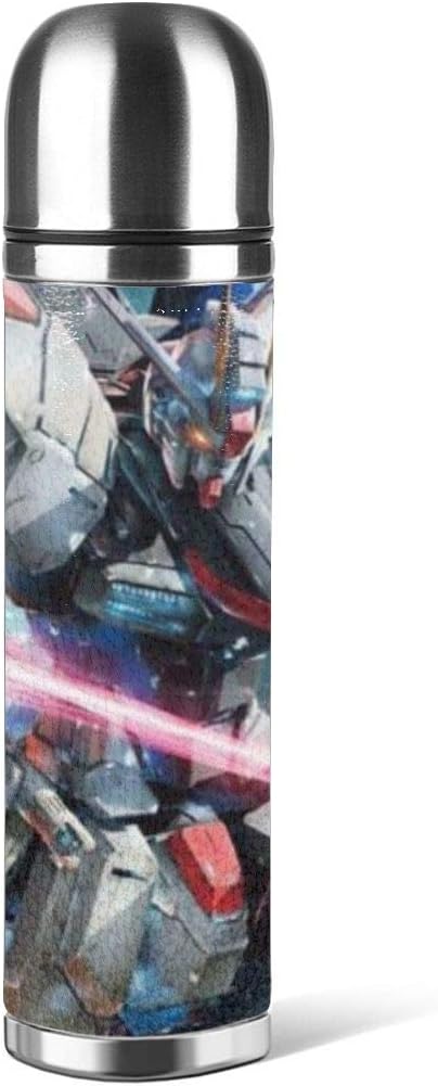 Amazon Co Jp 保温水筒 魔法瓶ガンダム アニメ 真空断熱 ステンレスボトル アウトドア スポーツボトル オフィス 通学 旅行 出張 男女兼用 個性的 500ml ホーム キッチン