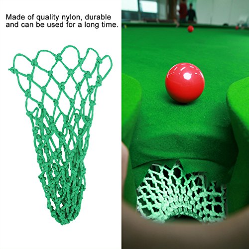 Asixx Billiard Pockets, 6 Pcs/Set Pool Table Kit or Billiards Pockets/Net Bag, Pool Table Billiard Pockets Suitable for Billiards Clubs or Other Leisure and Entertainment Places