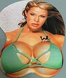 American Curves 3D Mousepad Featuring Jennifer Nicole Lee in Green Bikini