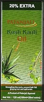 Patanjali Divya Kesh Kanti Hair Oil for Strong Hair Split Ends Grey Hair and Hairloss 100ml