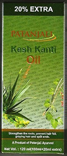 Patanjali Divya Kesh Kanti Hair Oil for Strong Hair Split Ends Grey Hair and Hairloss 100ml