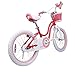 RoyalBaby Stargirl Girls Bike, Easy Assembly Kids Bike, Training Wheels for 12