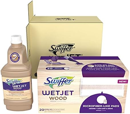 Amazon Com Swiffer Wetjet Wood Floor Mopping And Cleaning Refill