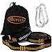 Soufull XL Hammock Straps Outdoor Tree Straps with 2 Carabiners,40 Loops Combined 20Ft Long,1400LBS Breaking Strength,Tree Friendly,Quick&Easy Setup