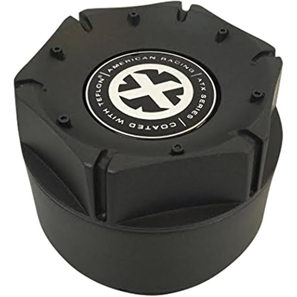 Amazon.com: American Racing 1425006016 Black Wheel Center Cap  
