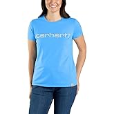 Carhartt Women's Lightweight Multicolor Logo Graphic T-Shirt