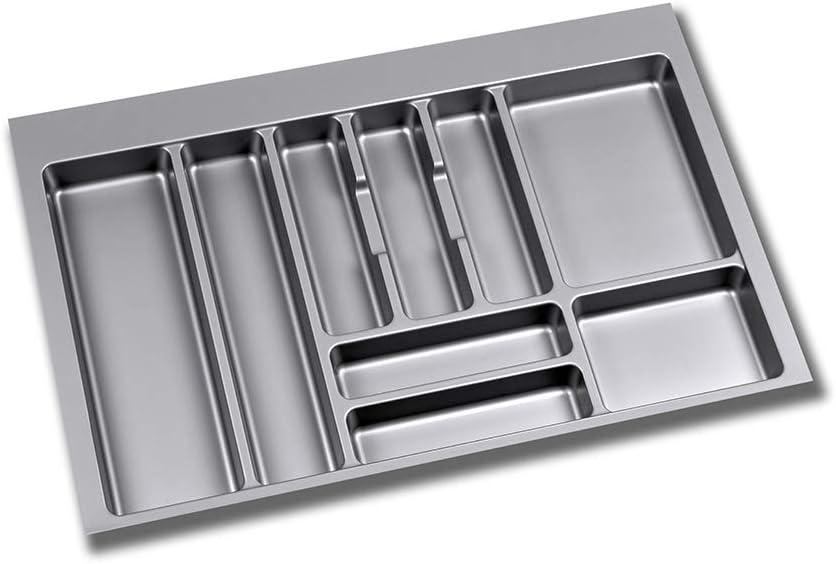 Emuca Adjustable cutlery tray for drawer, cutlery drawer organizer