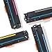 INK E-SALE Remanufactured Toner Cartridge Replacement for HP 128A CE320A CE321A CE322A CE323A Canon 116 Black Cyan Magenta Yellow Toner Set for HP LaserJet CP1525n CP1525nw CM1415fn CM1415fnw Printer