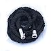 Durark 50ft Heavy Duty Expandable Hose (Black), Upgraded Brass Fittings and Shut-off Valve, Toughest, Flexible, Expanding Garden and Utility Hose (50 foot) - Extra Washers Included