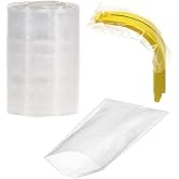 500 PCs Disposable Bite Block Covers by VASTMED | Bite Block Sleeves for Panoramic X-Ray Machine | Barrier Film Bite Block Covers &ndash; Size 2"x3"