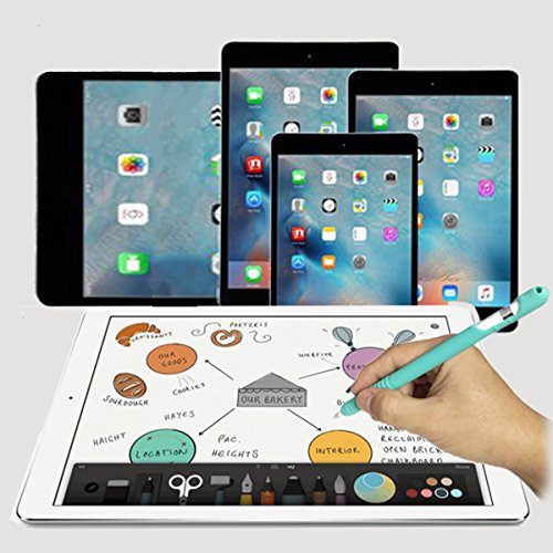 ColorCoral Case for Apple Pencil Silicone Holder Sleeve for Apple Pencil 1st Generation Compatible with iPad Pro 9.7" 10.5" 12.9" iPad 2017/2018 - Thumbnail 5