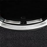 Vesul Stainless Steel Inner and Outside Rear Bumper Protector Cover Tailgate Scuff Plate For Mazda CX-5 CX5 2016