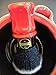 H&S Co. Synthetic Shaving Brush Red and Black