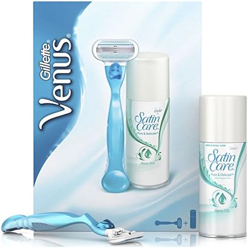 Бритвенный станок Gillette venus 1к+гель Satin Care (7702018396610)