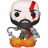 Funko Pop! God of War Kratos with The Blades of Chaos Exclusive Figure 154 GITD Glow in The Dark