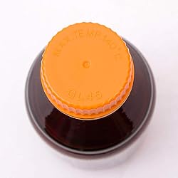 KimLab 500ml Borosilicate Glass Amber Graduated