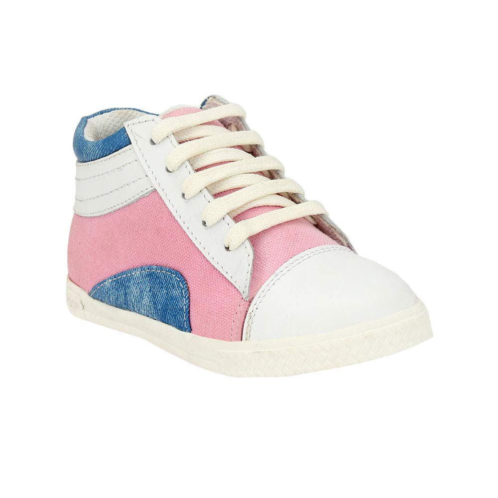 pink colour sneakers