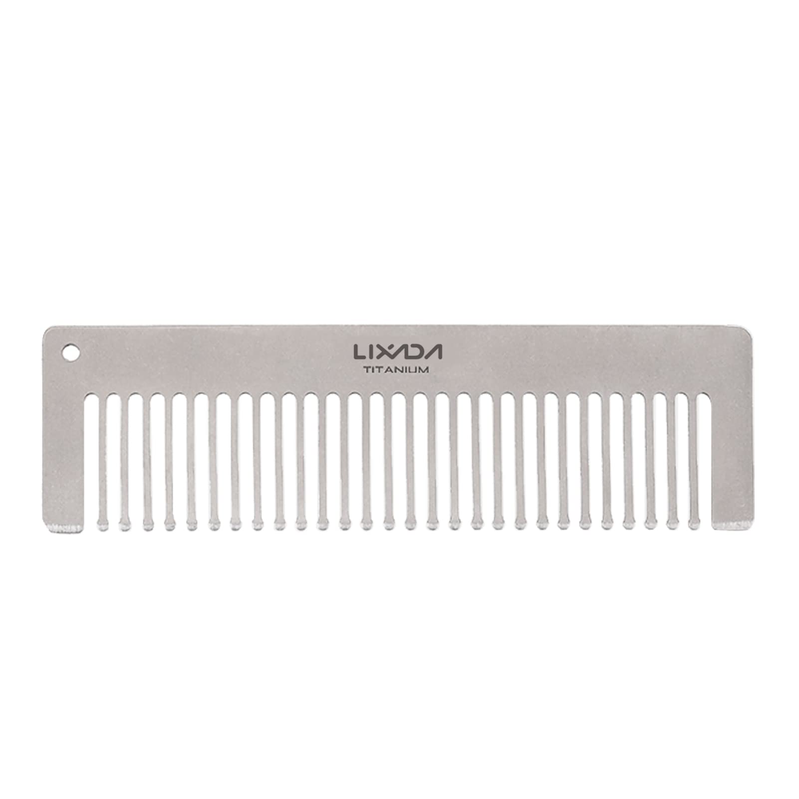 Comb,JINGRU Titanium Comb Anti-Static Hair Beared Comb Pocket Comb