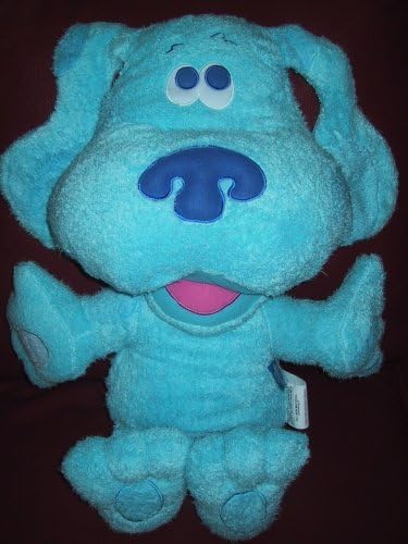 Amazon Com Blues Clues Cuddle Pillow Jumbo Floppy Soft Plush