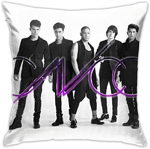 JunYueZ CNCO Plush Fabric Soft Soild Decorative Square Throw Pillowcase Cushion Cases Pillowcases for Sofa Bedroom Car 18 X 18 Inch