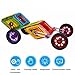 Security Magnetic Building Blocks Stacking Toys for Boys Girls, Magnet Tiles Kits for Kids (Above 3 Year-Old ) - 46 PCS