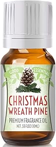 Christmas Wreath Scented Oil by Good Essential (Premium Grade Fragrance Oil) - Perfect for Aromatherapy, Soaps, Candles, Slime, Lotions, and More!