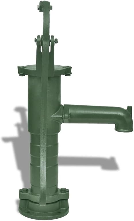 Vidaxl Pompe à Eau Manuelle De Jardin Fonte Pompe à Main Pompe Manuelle