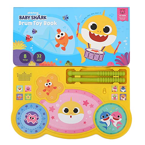 Pinkfong Baby Shark Drum Toy Book in Saudi Arabia | Whizz Music & Sound