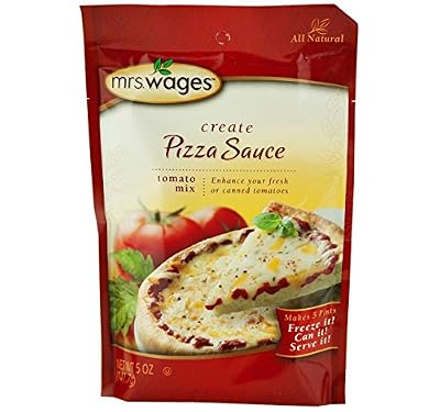 Mrs. Wages Pizza Sauce Tomato Seasoning Mix, 5 Oz. Pouch