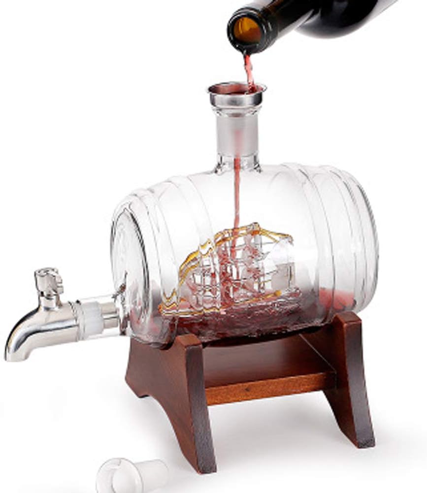 Avion Forme Bouteille Carafe Whisky Bouteille En Verre Borosilicate Avec Robinet Accueil Bar Decoration Carafes Cuisine Et Maison Zwembaddebeemd Nl