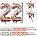 22ND Birthday Decorations Party Supplies, 40
