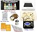 Precious Metal Testing Supplies Digital Scale + Gold/Silver/Platinum Testing Kit + PRO Test Stone + Eye Loupe + 10pcs File Tool Set + Real Solid Silver/Plated Fake Gold