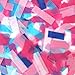 Gender Reveal Pink Confetti Sticks - Set of 10 Confetti Sticks