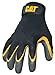 CAT Men's Medium Double Coated Latex Palm Gloves, Grey, Black