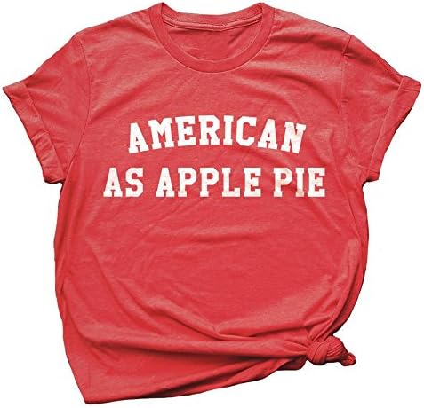 Spunky Pineapple American As Apple Pie 4th of July Basic Tee