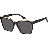 mosanana Square Trendy Polarized Oversized Sunglasses for Women Men 2025 UV400 MS52367